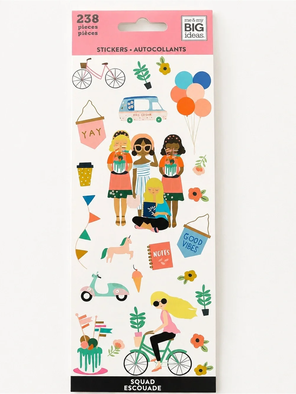 Me & My BIG Ideas Squad Sticker Pack 238 Pieces – New